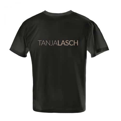 Tanja Lasch Herzkino T-Shirt schwarz