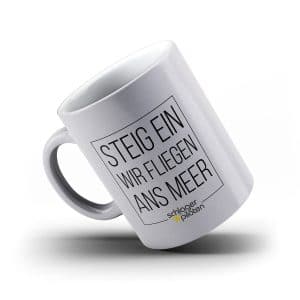 Tasse silber metallic Die Schlagerpiloten