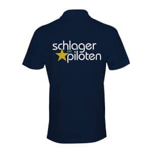 Poloshirt navy Die Schlagerpiloten