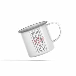 Nostalgie Becher Sonia Liebing Wunschlos glücklich