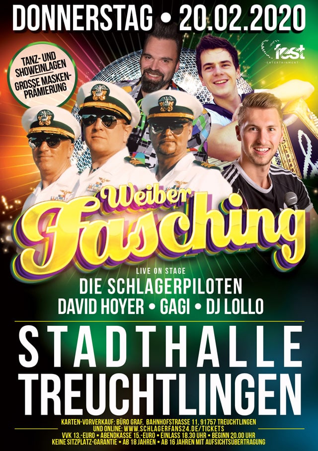awf-treuchtlingen020-plakat-web Weiberfasching 2020 Treuchtlingen Tickets kaufen