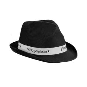 Schlagerpiloten Hut schwarz