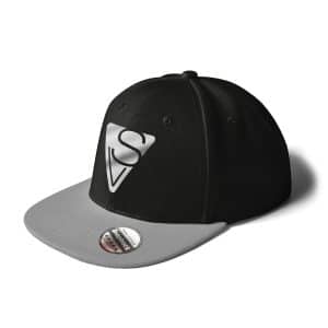 Cap Snapback Sophia Venus Logo schwarz-grau