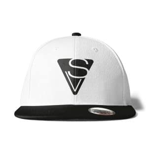 Cap Snapback Sophia Venus Logo weiss-schwarz