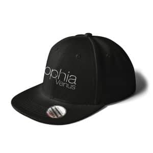 Cap Snapback Sophia Venus Schriftzug schwarz