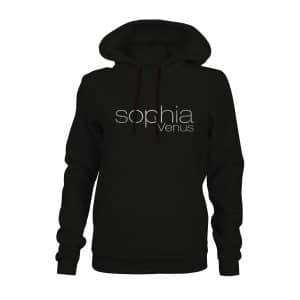 Hoodie Damen Sophia Venus schwarz