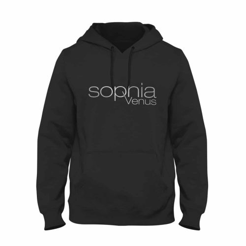 Hoodie Herren Sophia Venus schwarz