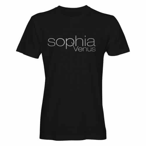 T-Shirt Herren Sophia Venus schwarz