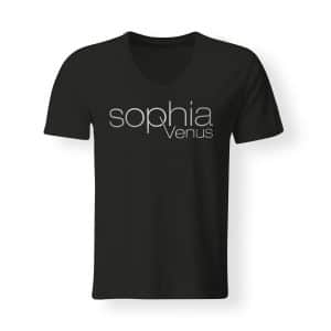 T-Shirt Herren Sophia Venus schwarz