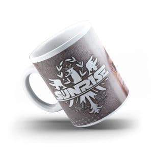Sunrise Tasse Foto Gitarre