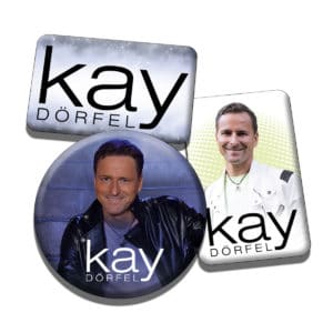 Kay Dörfel Magnet Button 3er Set