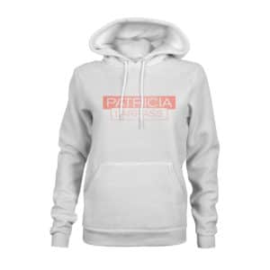 hoodie damen patricia larras weiß
