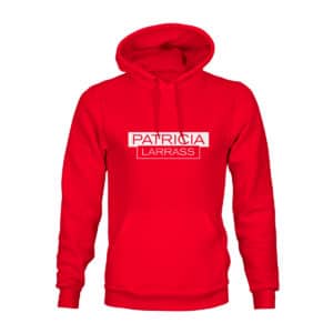 hoodie unisex patricia larras rot