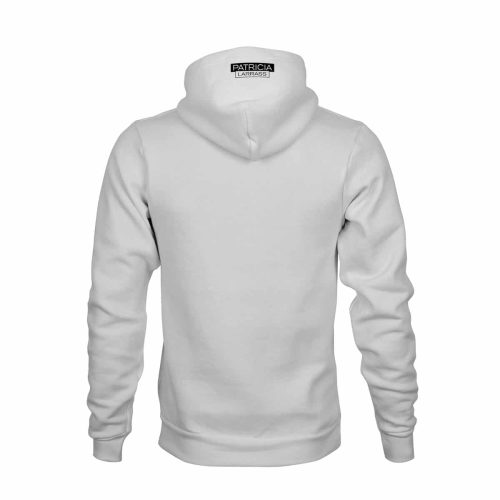 hoodie unisex patricia larras weiß