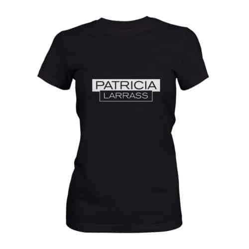 T Shirt Damen Patricia Larras schwarz