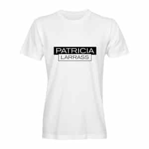 T Shirt Herren Patricia Larras weiß