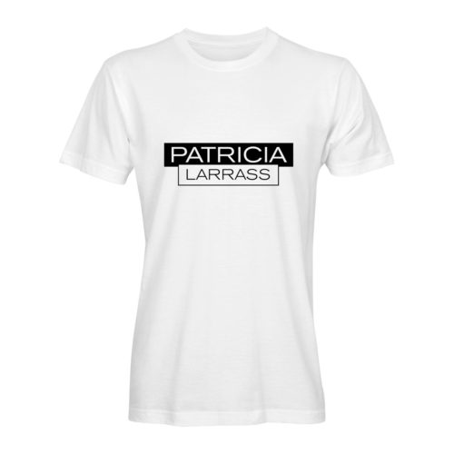 T Shirt Herren Patricia Larras weiß