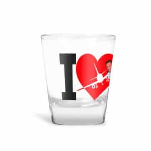 Schnapsglas Schlagerpiloten I love sp