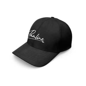 baseball cap pauline logo schwarz