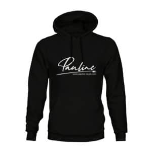 Hoodie Pauline Unisex schwarz