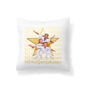 Schlagerpiloten Kissen Stern