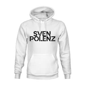 Hoodie Unisex Sven Polenz weiss