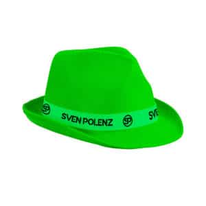 Hut Sven Polenz neongrün schwarz