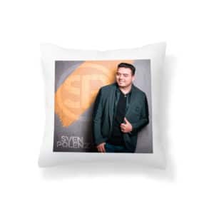 Kissen Sven Polenz Foto Motiv grau