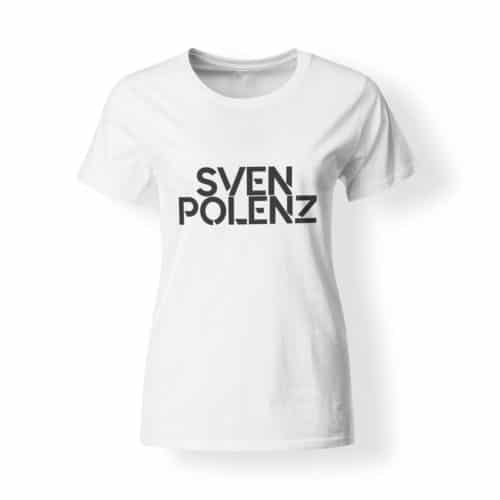 T-Shirt Damen Sven Polenz weiß