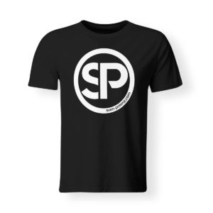 T-Shirt Herren Sven Polenz schwarz