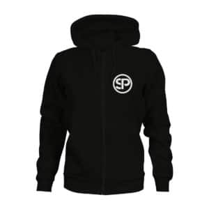 zip hoodie damen sven polenz schwarz