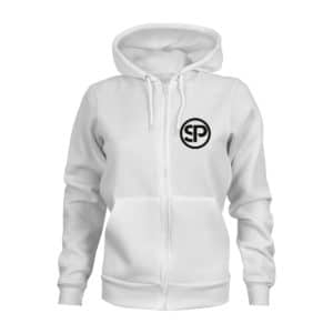 zip hoodie damen sven polenz weiß