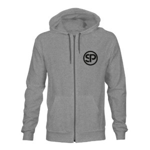 zip hoodie unisex sven polenz grau