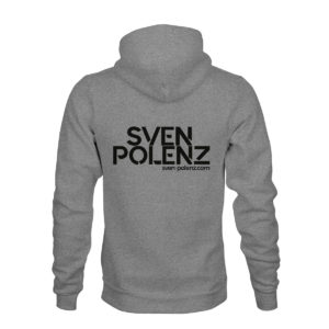 zip hoodie unisex sven polenz grau
