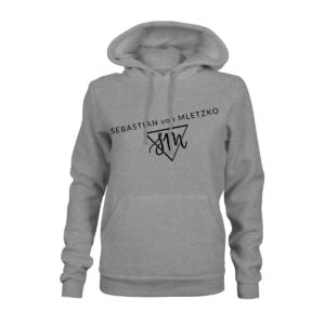 Sebastian von Mletzko Hoodie Damen grau