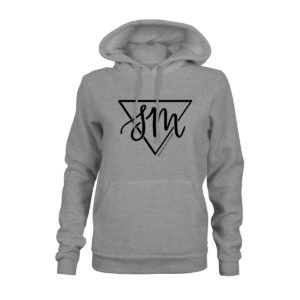 Sebastian von Mletzko Hoodie Damen grau