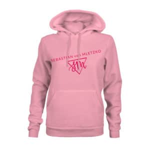 Sebastian von Mletzko Hoodie Damen rosa