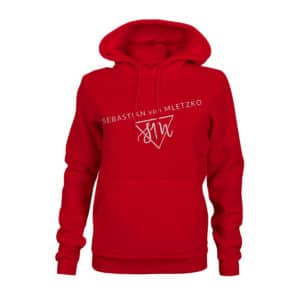 Sebastian von Mletzko Hoodie Damen rot