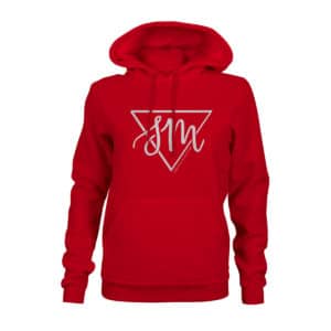 Sebastian von Mletzko Hoodie Damen rot
