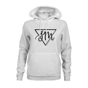Sebastian von Mletzko Hoodie Damen weiss