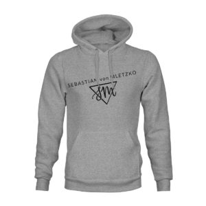 Sebastian von Mletzko Hoodie Unisex grau