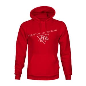 Sebastian von Mletzko Hoodie Unisex rot