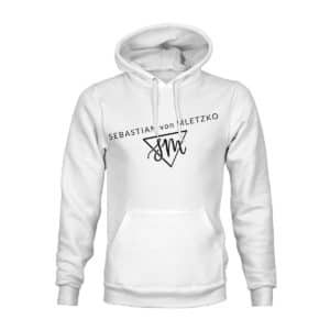 Sebastian von Mletzko Hoodie Unisex weiss