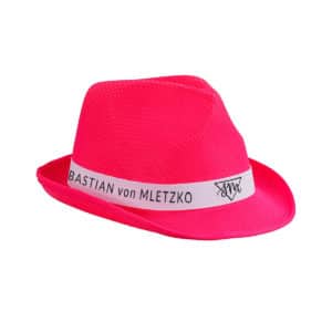 Sebastian von Mletzko Hut pink