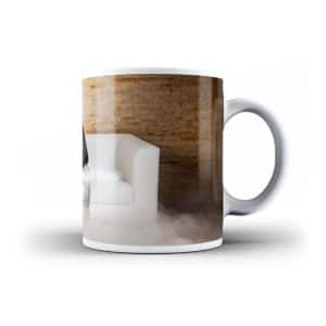 Sebastian von Mletzko Tasse weiss foto sofa