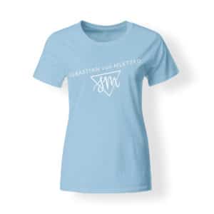 Sebastian von Mletzko T-Shirt Damen hellblau