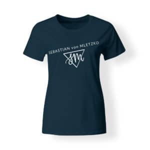 Sebastian von Mletzko T-Shirt Damen navy