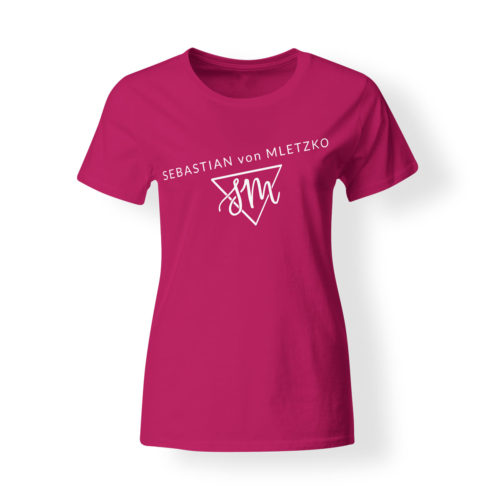 Sebastian von Mletzko T-Shirt Damen pink