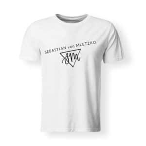 Sebastian von Mletzko T-Shirt Herren weiss