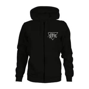 Sebastian von Mletzko ZIP Hoodie Damen schwarz